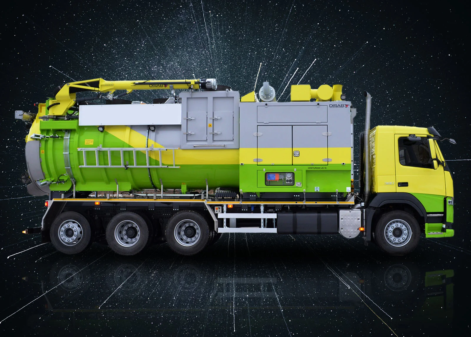 Centurion LN10RR — DISAB Vacuum Truck