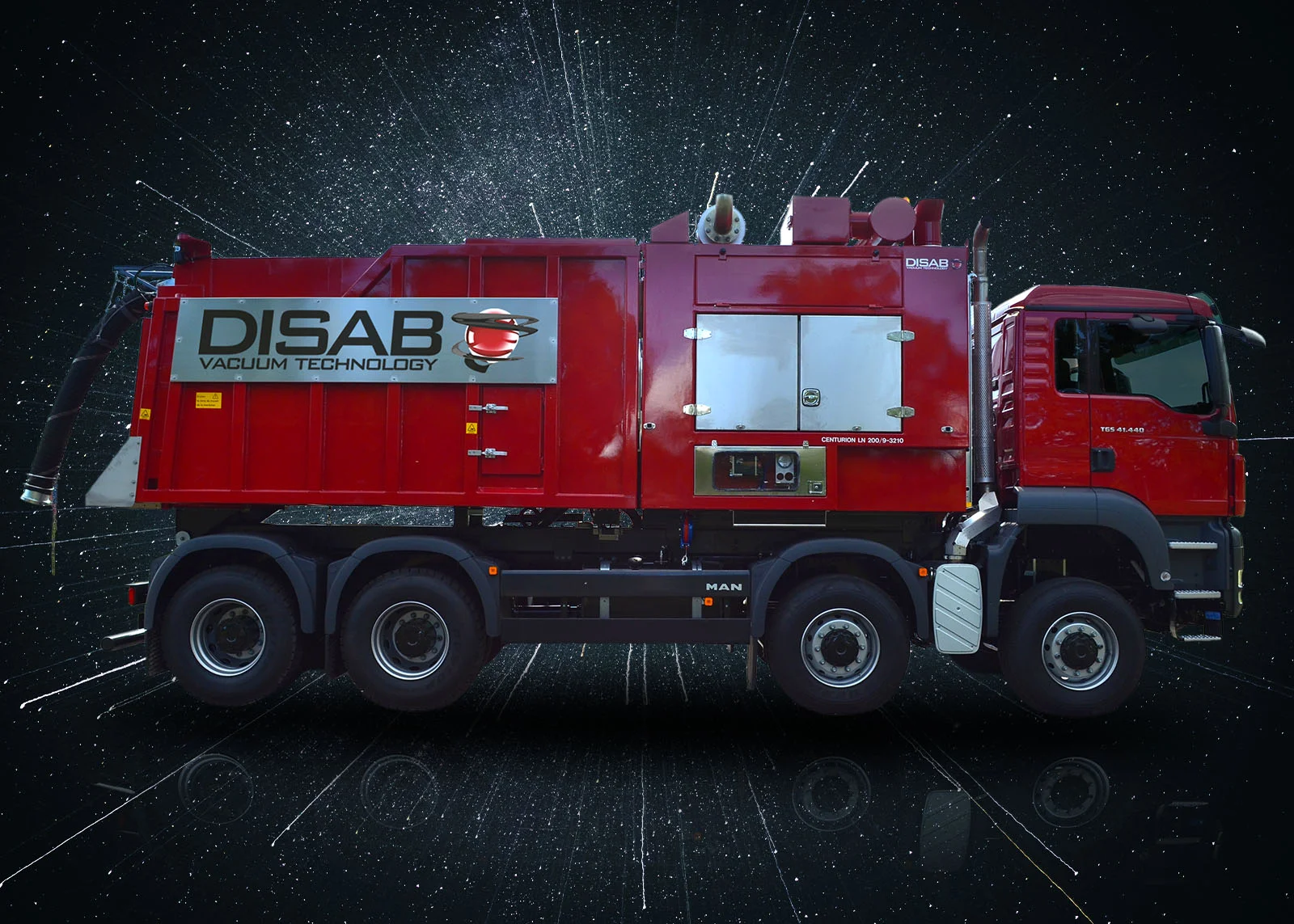 Centurion LN14RR — DISAB Vacuum Truck