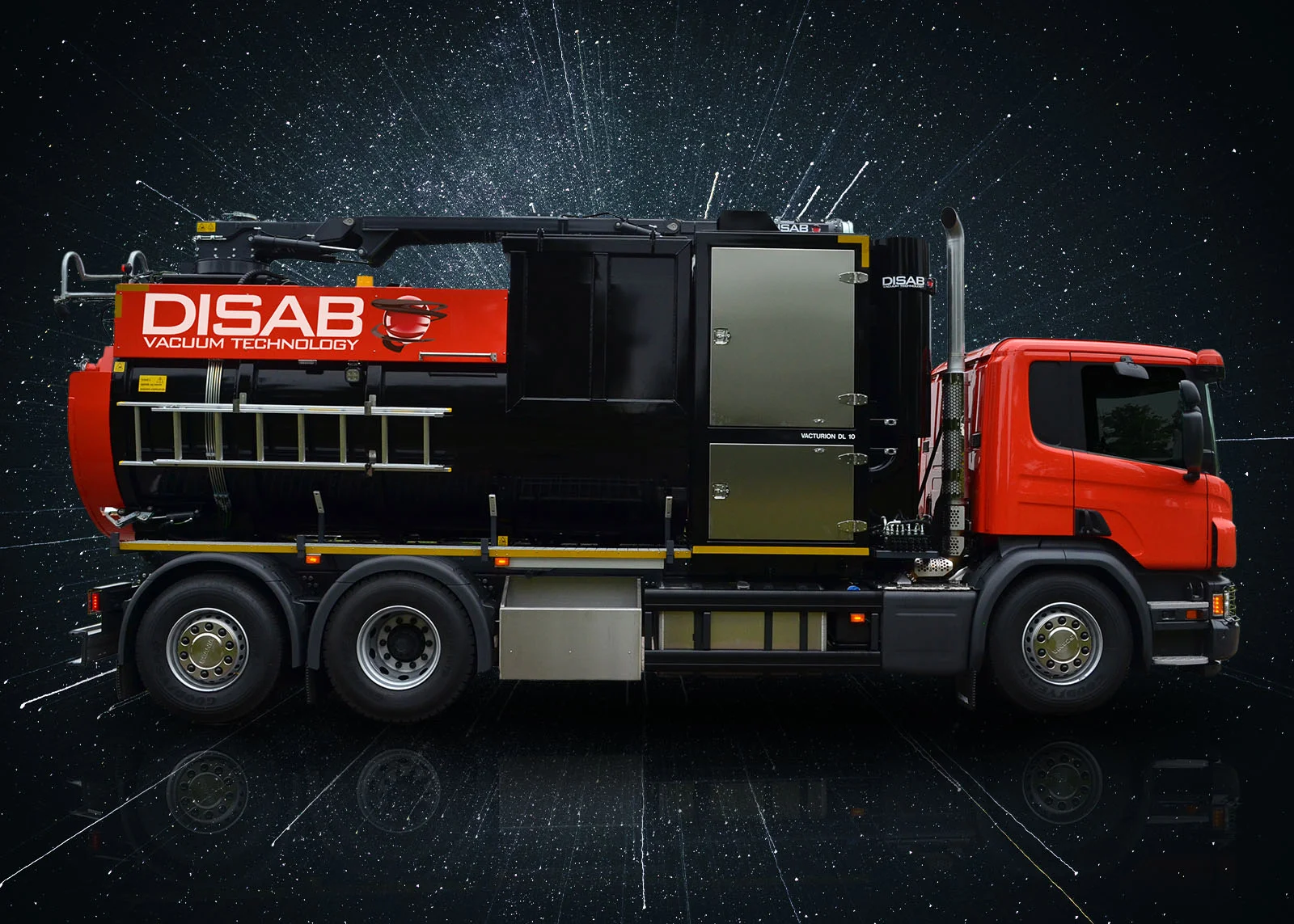 Vacturion DL10 — DISAB Vacuum Truck