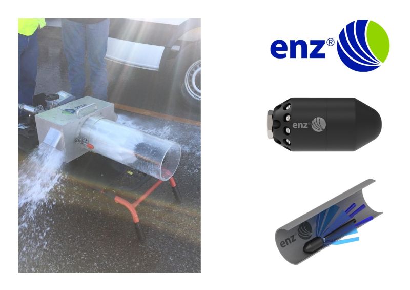 Enz sewer share best practise: 360Bomb a nozzle to clean 360°\nDo you need to clean small and large pipes and sewers ? Do you need to remove a lot of debris ? Do you want to clean around ?\nHave a look at the enz 360Bomb (https://lnkd.
