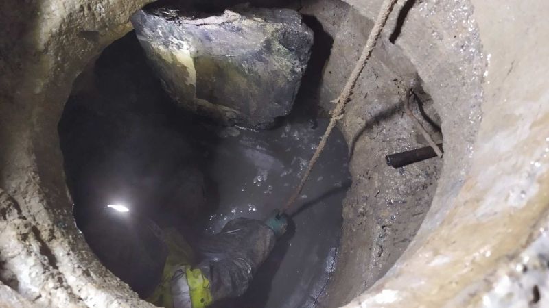 Cement is no match for the 1” WGR Magnum.