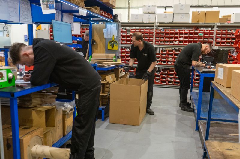 Scarab has built our industry-leading products, from sheet metal upwards, in our facilities in Marden, Kent for over 40 years! Here, our long-serving, dedicated workforce expertly crafts each of our machines throughout our 167,000-square-foot warehouse and workshop facilities.